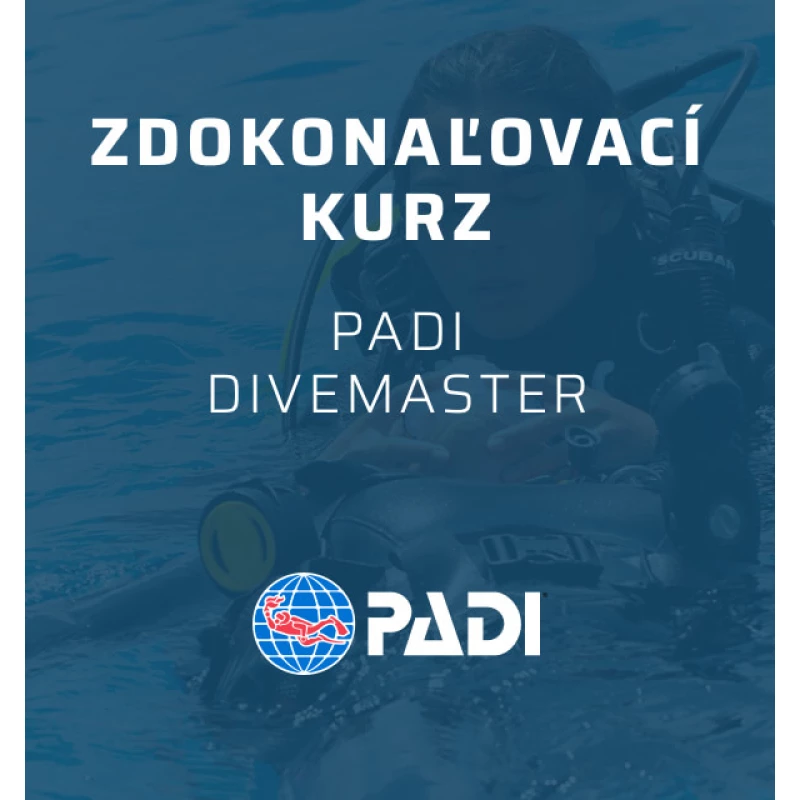 Zdokonaľovací potápačský kurz PADI Divemaster
