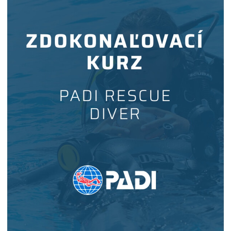 Zdokonaľovací potápačský kurz PADI Rescue Diver